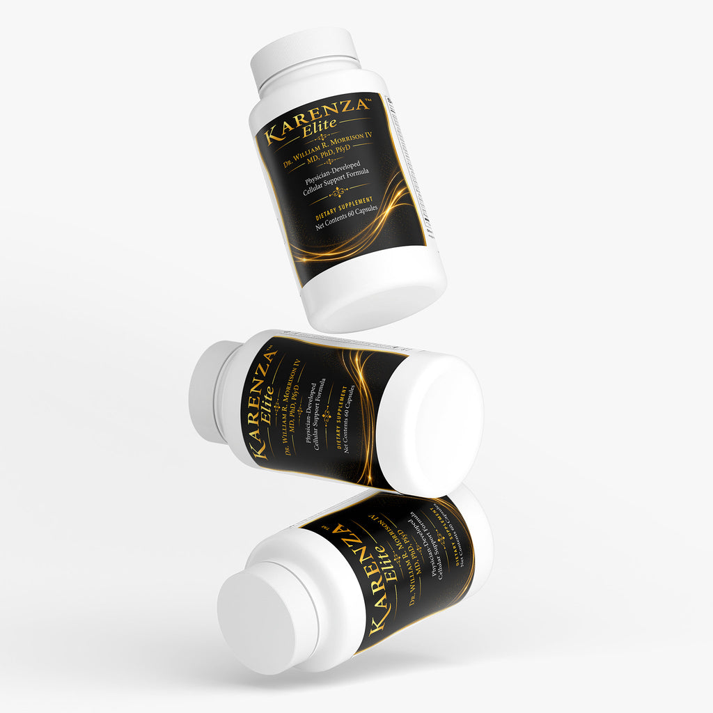 KARENZA™ Elite  PRECISION-FORMULATED ADAPTOGENIC LONGEVITY COMPLEX