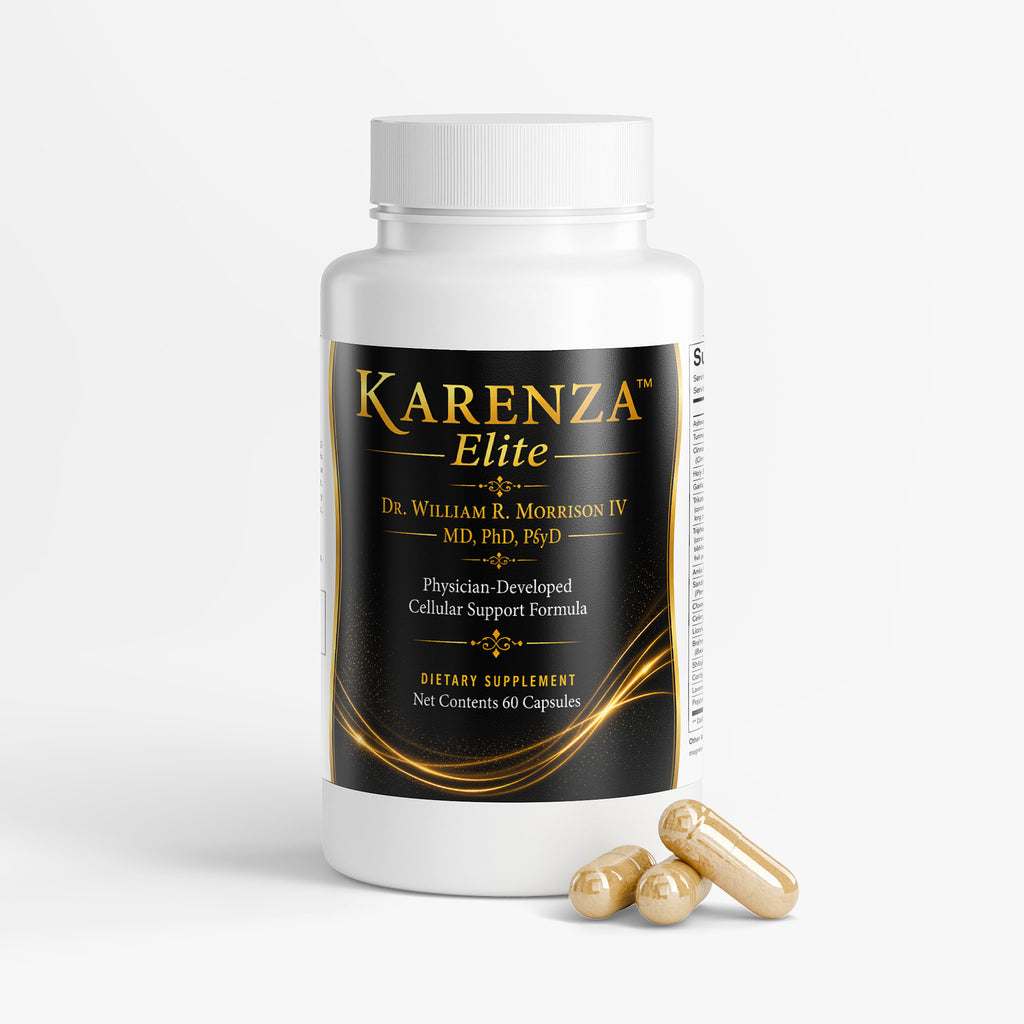 KARENZA™ Elite  PRECISION-FORMULATED ADAPTOGENIC LONGEVITY COMPLEX