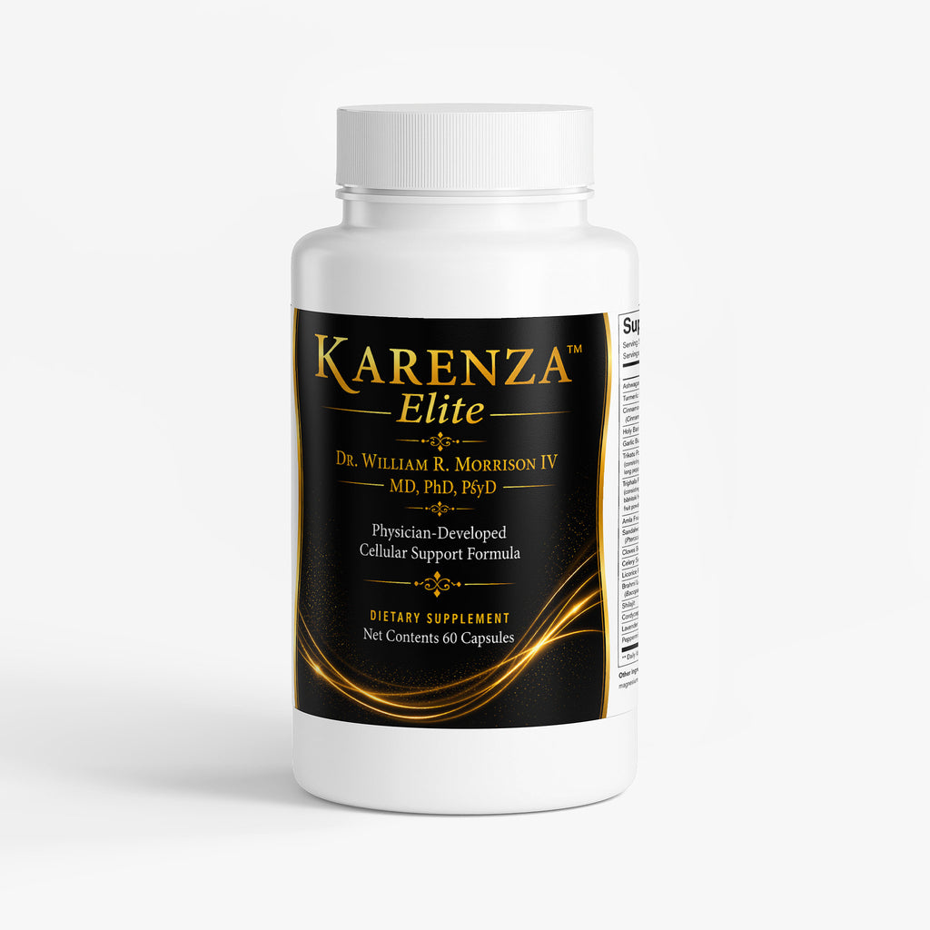 KARENZA™ Elite  PRECISION-FORMULATED ADAPTOGENIC LONGEVITY COMPLEX