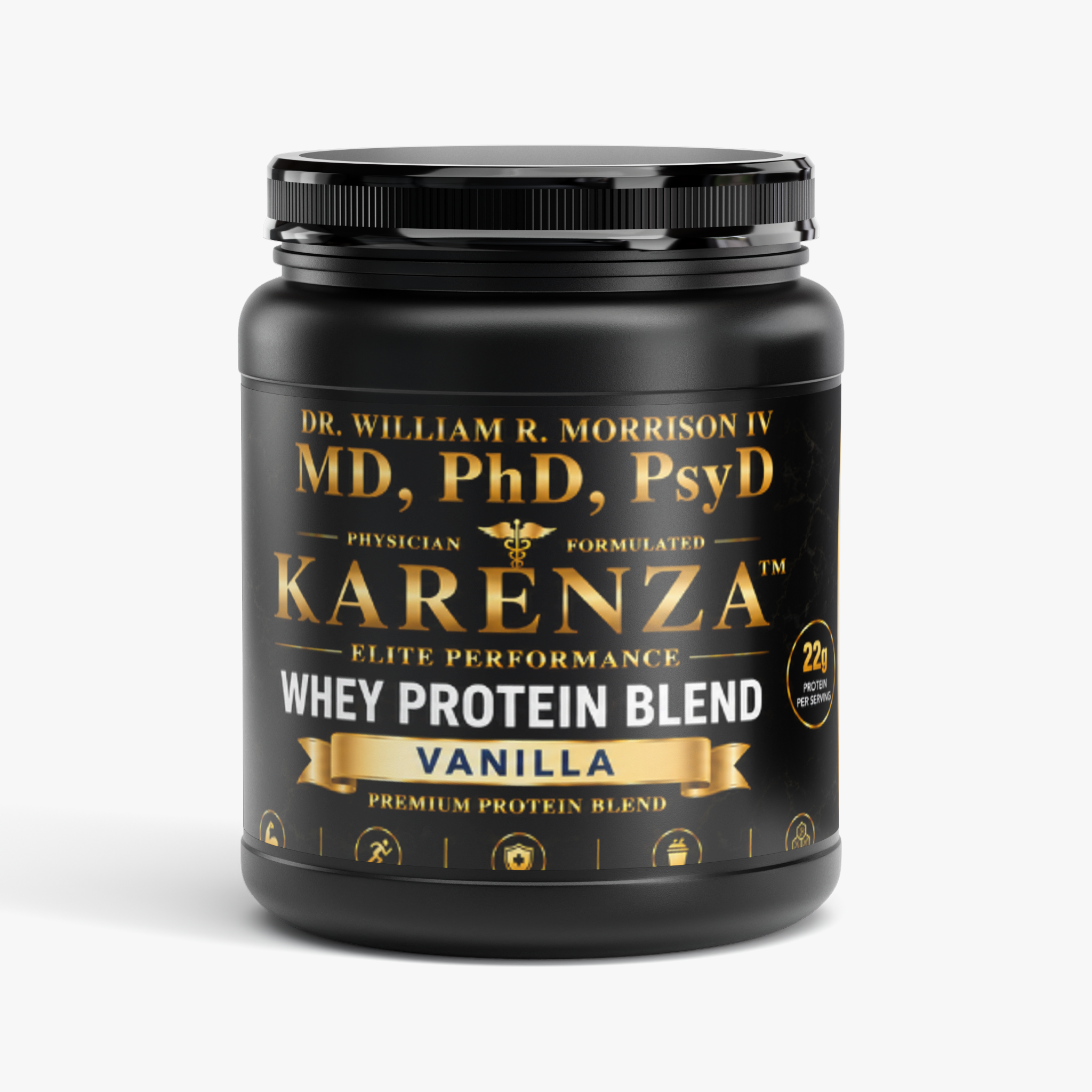 KARENZA™ Elite Performance Whey Protein Blend (Vanilla)