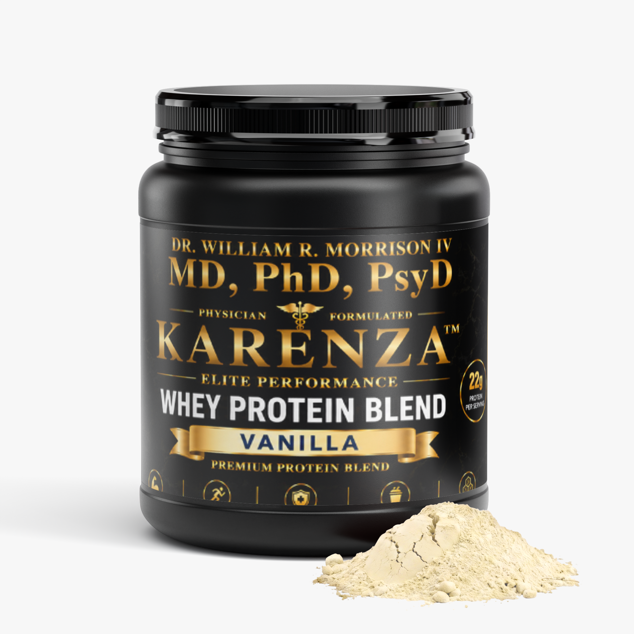 KARENZA™ Elite Performance Whey Protein Blend (Vanilla)
