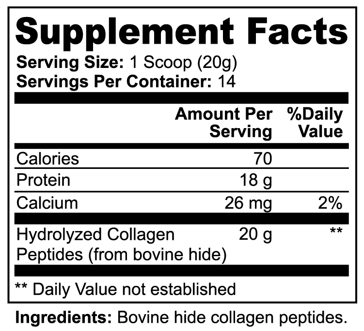 KARENZA ELITE Grass-Fed Hydrolyzed Collagen Peptides
